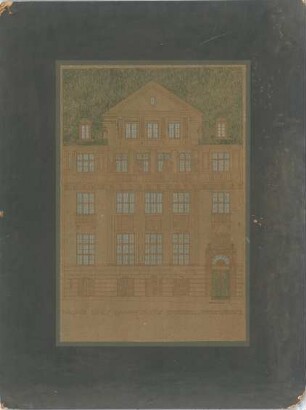 Rosenbauer, Gregor; Bankgebäude - Fassade (Ansicht)