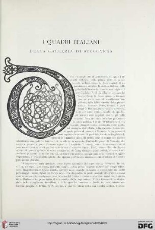 2: I quadri italiani della Galleria di Stoccarda