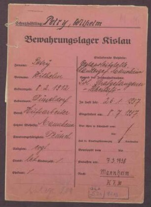 Petry, Wilhelm