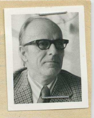 Bauingenieur Heinz Maske