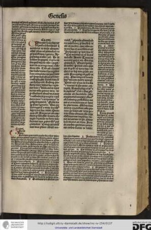 Capitulum xxvi. Orta autem fame. Descripta generatione prolis, hic consequenter describitur probatio patris...