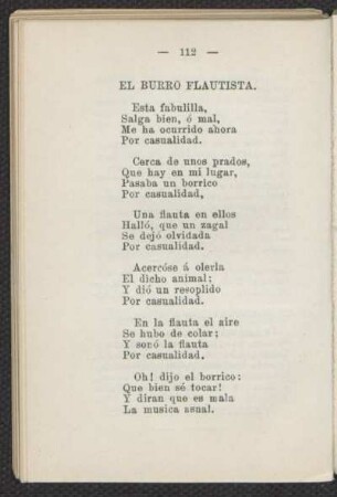 El burro flautista.