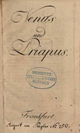 Venus und Priapus