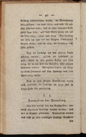 §. 5. Formalien der Berufung.