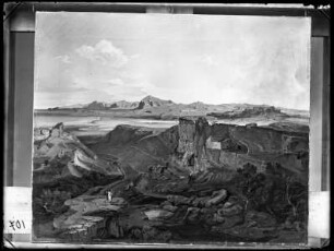 Sikyon mit der Aussicht nach Korinth und nach dem Isthmos
