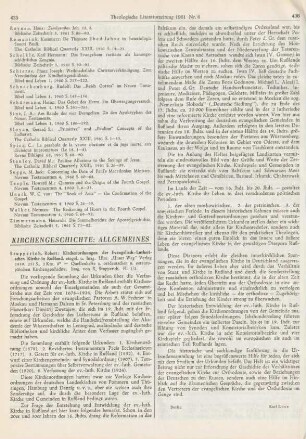 435-436 [Rezension] Stupperich, Robert, Kirchenordnungen der Evangelisch-Lutherischen Kirche in Russland