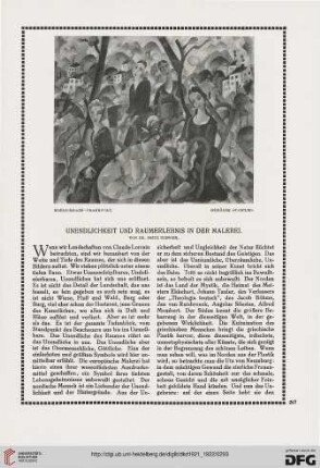 Unendlichkeit und Raumerlebnis in der Malerei