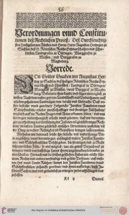 Kursächsische Konstitutionen 1572