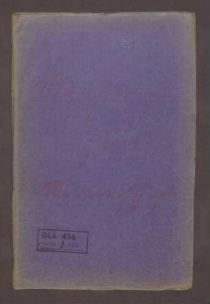 Strafbuch für Mannschaften der 1. Kompanie