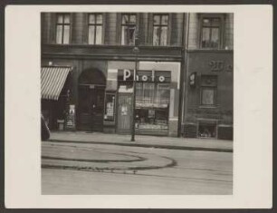 Ansichtskarte Fotohandlung, Adalbertstraße 100