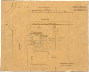 Billing, Hermann; Karlsruhe, Hirschstr. 101 a / Vorholzstr.; Haus Kohlbecker - Lageplan