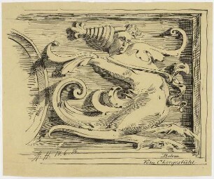 Sta. Maria zu Belem, Ornament (Füllung) vom Chorgestühl