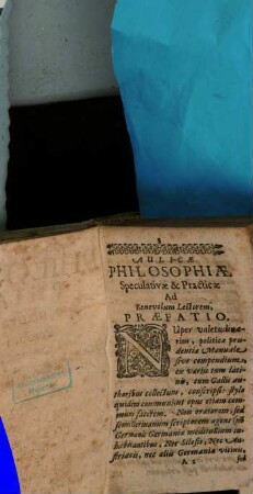 Aulica philosophia speculativa et practica