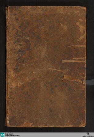 Musæum Mathematicum Curiosum id est Centum Curiositates Mathematicæ Iohannis Theobaldi Reis ... - Cod. Rastatt 127