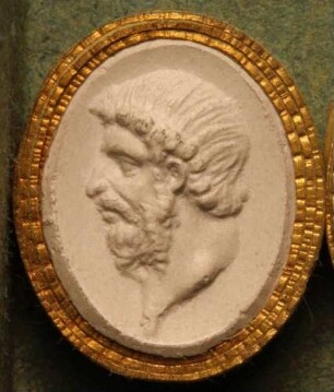 Kopf des Romulus (Daktyliothek, Zweites Historisches Tausend)