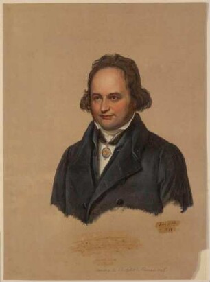 Bildnis Jacobi, Carl Gustav Jacob (1804-1851), Mathematiker