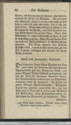Fünf und zwanzigster Abschnitt