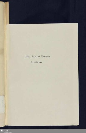 69. Otto, Samuel Friedrich