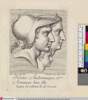 Hector, Andromaque, et Astianax leur fils.