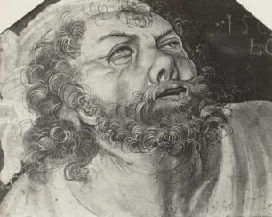 Kopf des hlg. Christopherus (Studie zum Altarbild 'Die 14 Nothelfer' Torgau Marienkirche Arch. Nr. 120 265)