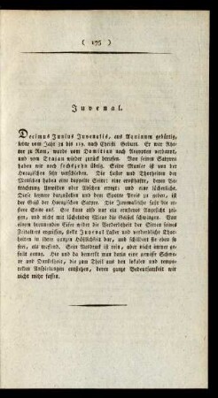 Juvenal