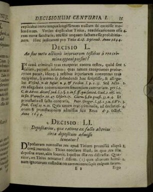 Decisio LI. - Decisio C.