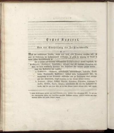 Erstes Kapitel. Von der Eintheilung der Faschinenwerke.