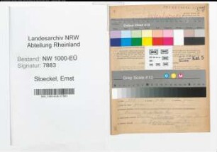 Entnazifizierung Ernst Stoeckel, geb. 17.09.1892 (Lehrer)