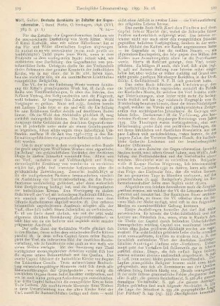 519-521 [Rezension] Wolf, Gustav, Deutsche Geschichte im Zeitalter der Gegenreformation. I. Band