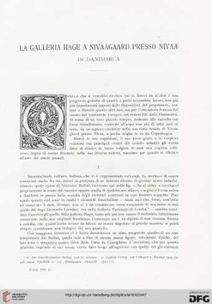 13: La galleria Hage a Nivaagaard presso Nivaa in Danimarca