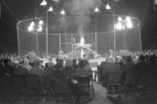 Gastspiel des Zirkus Krone in Karlsruhe.
