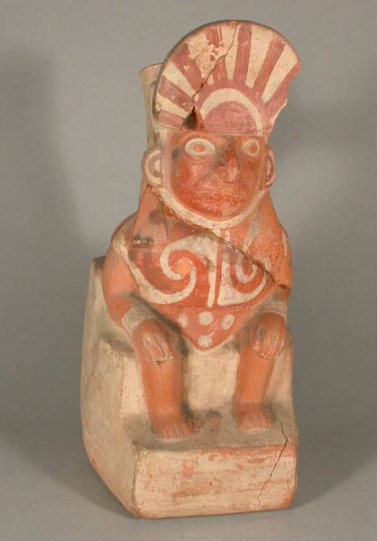 Seated anthropomorphic figure