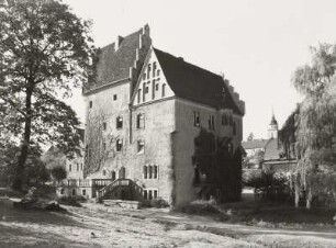 Heynitz, Schloss, Ansicht von Südosten