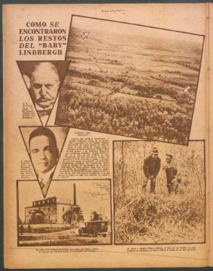 Como se encontraron los restos del "Baby" Lindbergh [Fotografías]