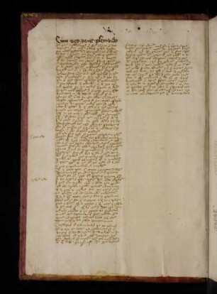 Petrus Lombardus: Sententiarum liber III cum commento