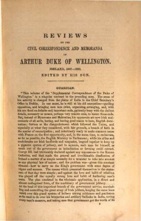 Supplementary despatches, correspondence, and memoranda of Field Marshal Arthur Duke of Wellington, K.G.. 6