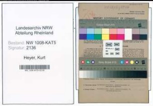 Entnazifizierung Kurt Heyer , geb. 19.12.1897 (Kaufm.Angestellter)