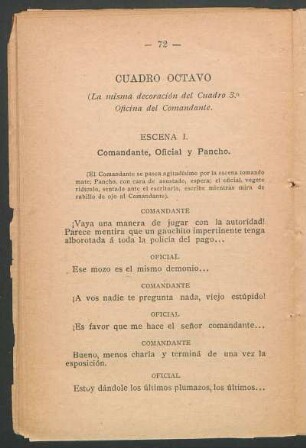 Cuadro octavo