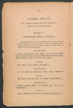 Cuadro octavo
