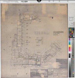 Lüdenscheid, Amtsgericht und Gefängnisgebäude, Kellergeschoss, Revisionszeichnungen