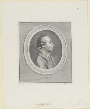Bildnis des Johann Gottfried Herder