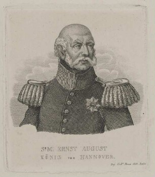 Bildnis des Königs Ernst August von Hannover
