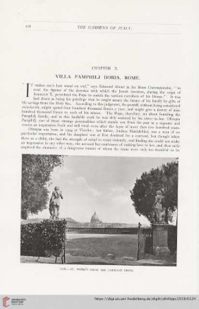 Chapter X: Villa Pamphilj Doria, Rome
