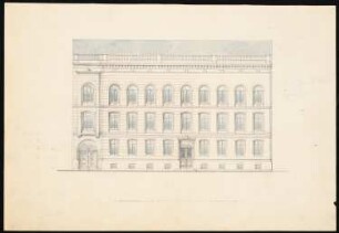 Wohnhaus Franzens, Alexanderstraße, Berlin-Mitte: Ansicht
