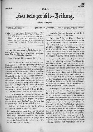 No. 36. 9. September 1871