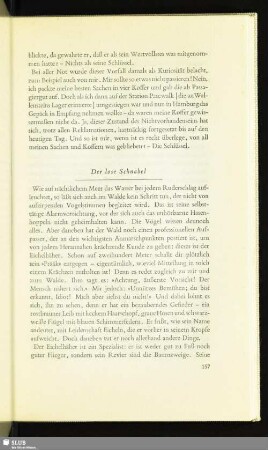 Der lose Schnabel