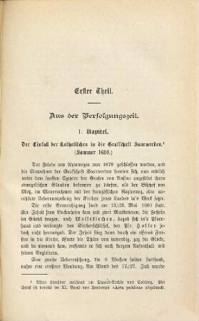 Die Leiden der Evangelischen in der Grafschaft Saarwerden, 2