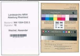 Entnazifizierung Alexander Weichel , geb. 16.04.1896 (Geschaeftsfuehrer)