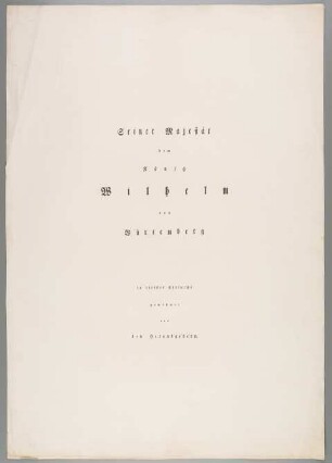 Widmungsblatt Sammlung Bouisserée