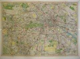 Innenstadtplan von Berlin